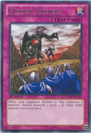 Hidden Soldiers (LCYW-EN146) - Legendary Collection 3: Yugi's World Unlimited