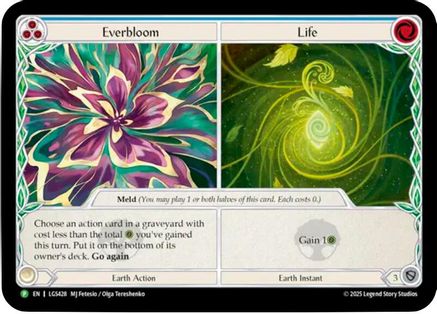 Everbloom // Life - LGS428 (LGS428) - Flesh and Blood: Promo Cards Cold Foil