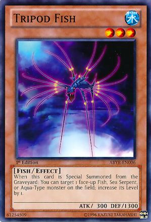 Tripod Fish (ABYR-EN006) - Abyss Rising 1st Edition