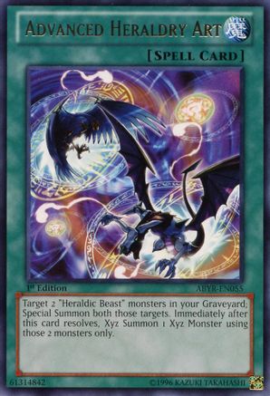 Advanced Heraldry Art (ABYR-EN055) - Abyss Rising 1st Edition