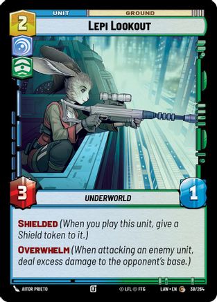 Lepi Lookout (38/264) - A Lawless Time