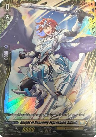 Knight of Heavenly Expression, Admis (D-PR/840EN) - D Promo Cards