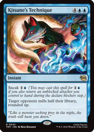 Kitsune's Technique (TMT-042) - Teenage Mutant Ninja Turtles Foil