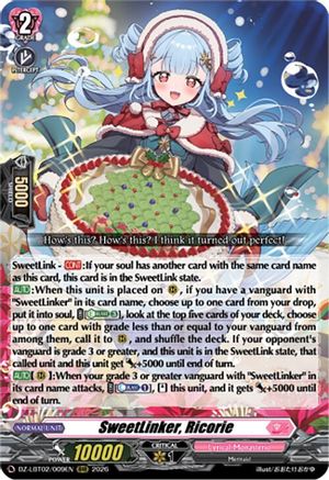 SweetLinker, Ricorie (DZ-LBT02/009EN) - DZ-LBT02: Lyrical Monasterio Season of Wonders
