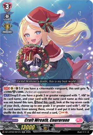 Craft Wreath, Courorone (DZ-LBT02/021EN) - DZ-LBT02: Lyrical Monasterio Season of Wonders