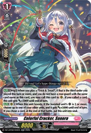 Colorful Cracker, Sonora (DZ-LBT02/034EN) - DZ-LBT02: Lyrical Monasterio Season of Wonders