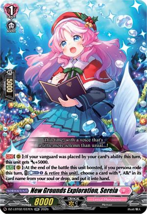 New Grounds Exploration, Sereia (DZ-LBT02/037EN) - DZ-LBT02: Lyrical Monasterio Season of Wonders
