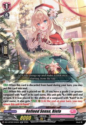 Refined Sense, Riefa (DZ-LBT02/040EN) - DZ-LBT02: Lyrical Monasterio Season of Wonders