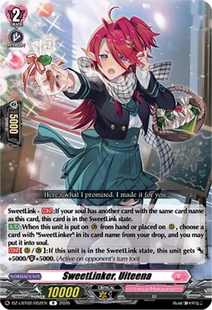 SweetLinker, Uiteena (DZ-LBT02/052EN) - DZ-LBT02: Lyrical Monasterio Season of Wonders