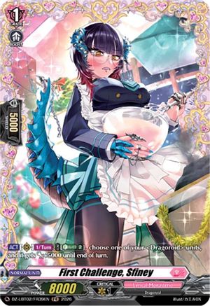 First Challenge, Sfiney (FR) (DZ-LBT02/FR39EN) - DZ-LBT02: Lyrical Monasterio Season of Wonders