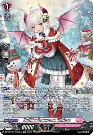 Build a Snowman, Whiero (SR) (DZ-LBT02/SR38EN) - DZ-LBT02: Lyrical Monasterio Season of Wonders