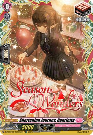 Shortening Journey, Banrietta (DZ-LBT02/TGR05EN) - DZ-LBT02: Lyrical Monasterio Season of Wonders