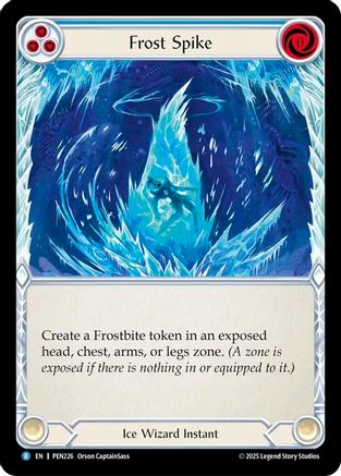 Frost Spike (PEN226) - Compendium of Rathe Rainbow Foil