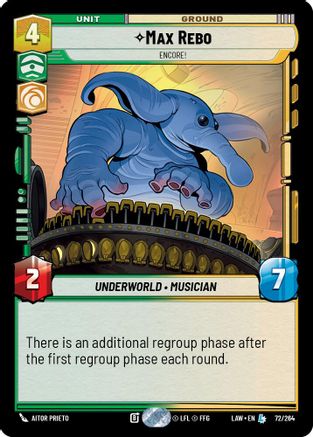 Max Rebo - Encore! (72/264) - A Lawless Time