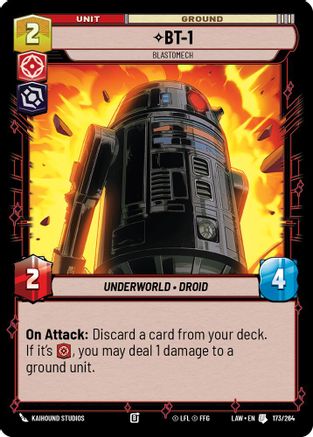 BT-1 - Blastomech (173/264) - A Lawless Time
