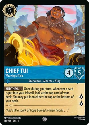 Chief Tui - Weaving a Tale (161/204) - Winterspell