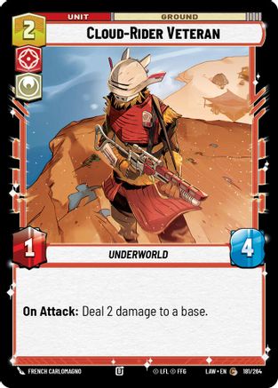 Cloud-Rider Veteran (181/264) - A Lawless Time