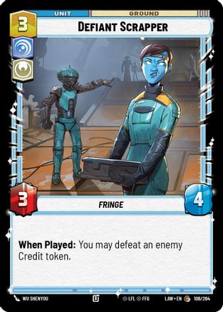 Defiant Scrapper (106/264) - A Lawless Time