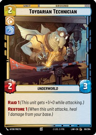 Toydarian Technician (90/264) - A Lawless Time