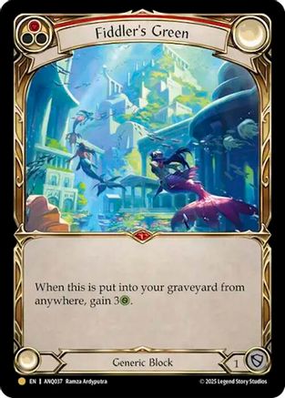 Fiddlers Green (Red) (ANQ037) (ANQ037) - Compendium of Rathe - Antiquity Pack