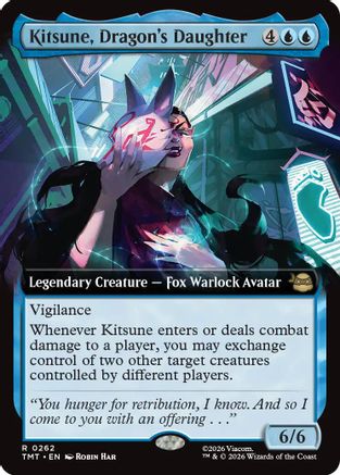 Kitsune, Dragon's Daughter (Extended Art) (TMT-262) - Teenage Mutant Ninja Turtles