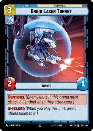 Droid Laser Turret (118/264) - A Lawless Time