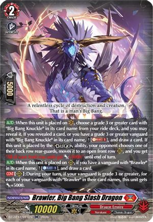 Brawler, Big Bang Slash Dragon (DZ-BT12/021EN) - DZ-BT12: Chasm of Lost Souls