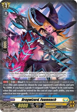 Dragwizard, Fuamnach (DZ-BT12/037EN) - DZ-BT12: Chasm of Lost Souls