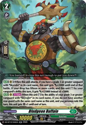 Bludgeon Buffalo (DZ-BT12/040EN) - DZ-BT12: Chasm of Lost Souls