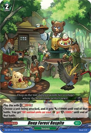 Deep Forest Respite (DZ-BT12/041EN) - DZ-BT12: Chasm of Lost Souls