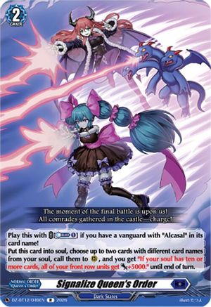 Signalize Queen's Order (DZ-BT12/049EN) - DZ-BT12: Chasm of Lost Souls