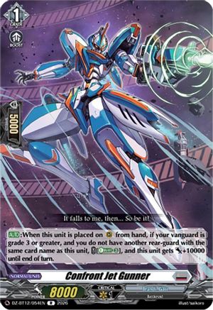 Confront Jet Gunner (DZ-BT12/054EN) - DZ-BT12: Chasm of Lost Souls