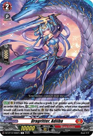 Dragritter, Adiiba (DZ-BT12/068EN) - DZ-BT12: Chasm of Lost Souls