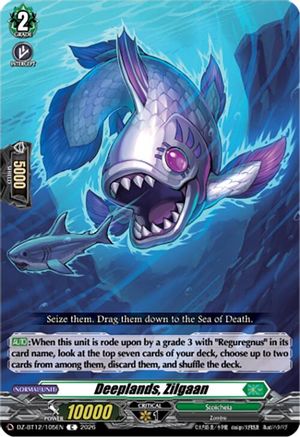 Deeplands, Zilgaan (DZ-BT12/105EN) - DZ-BT12: Chasm of Lost Souls
