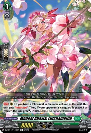 Modest Abaxia, Lutchamellia (DZ-BT12/110EN) - DZ-BT12: Chasm of Lost Souls