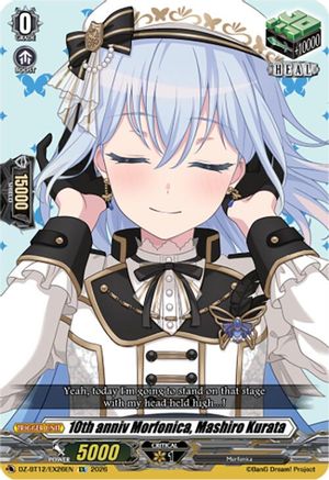 10th anniv Morfonica, Mashiro Kurata (DZ-BT12/EX26EN) - DZ-BT12: Chasm of Lost Souls