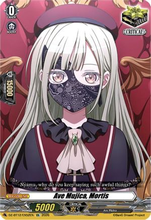 Ave Mujica, Mortis (DZ-BT12/EX52EN) - DZ-BT12: Chasm of Lost Souls