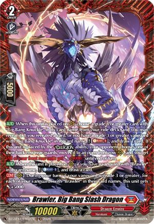Brawler, Big Bang Slash Dragon (FR) (DZ-BT12/FR02EN) - DZ-BT12: Chasm of Lost Souls