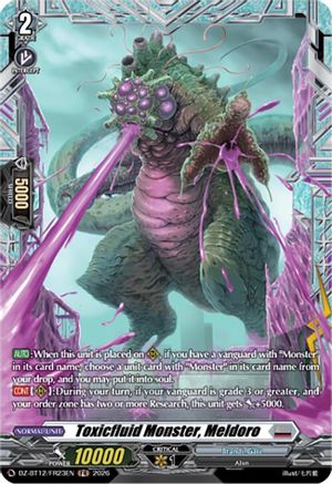 Toxicfluid Monster, Meldoro (FR) (DZ-BT12/FR23EN) - DZ-BT12: Chasm of Lost Souls