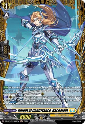 Knight of Contrivance, Nachalant (FR) (DZ-BT12/FR33EN) - DZ-BT12: Chasm of Lost Souls