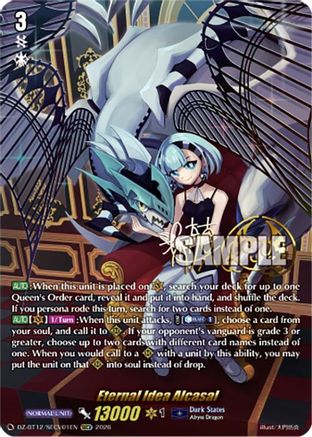 Eternal Idea, Alcasal (SECV) (DZ-BT12/SECV01EN) - DZ-BT12: Chasm of Lost Souls