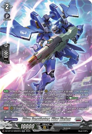 Blue Deathster, Klar Zielen (SR) (DZ-BT12/SR22EN) - DZ-BT12: Chasm of Lost Souls