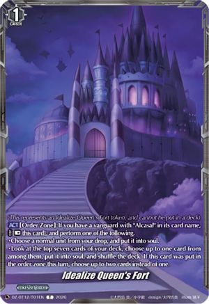 Idealize Queen's Fort (DZ-BT12/T01EN) - DZ-BT12: Chasm of Lost Souls