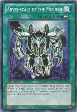 Abyss-scale of the Mizuchi (LTGY-EN064) - Lord of the Tachyon Galaxy 1st Edition