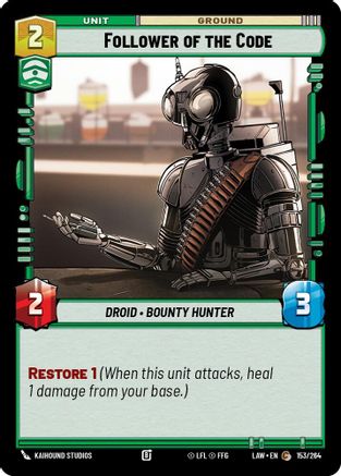 Follower of the Code (153/264) - A Lawless Time