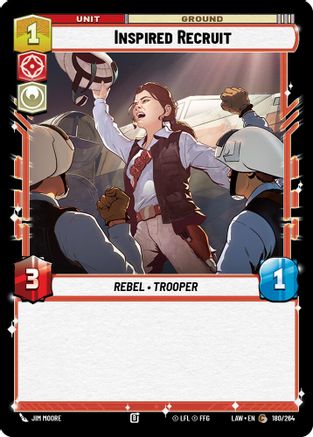 Inspired Recruit (180/264) - A Lawless Time