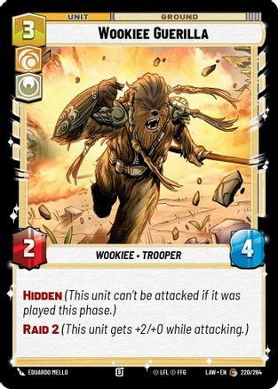 Wookiee Guerilla (220/264) - A Lawless Time