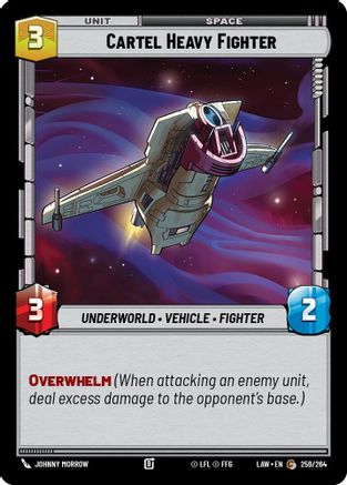 Cartel Heavy Fighter (259/264) - A Lawless Time