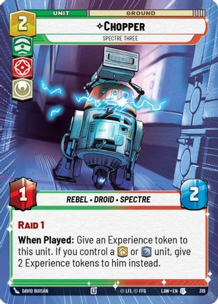 Chopper - Spectre Three (Hyperspace) (319) - A Lawless Time
