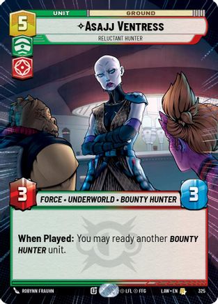 Asajj Ventress - Reluctant Hunter (Hyperspace) (325) - A Lawless Time